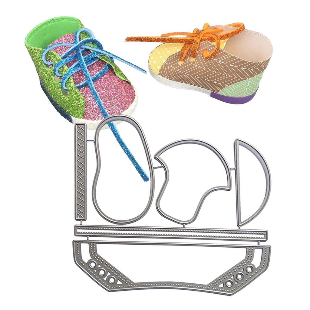 Baby Shoe Metal Cutting Dies Scrapbooking Stencil Die Cuts Card Embossing DIY Photo Album Template Mold Decoration Craft