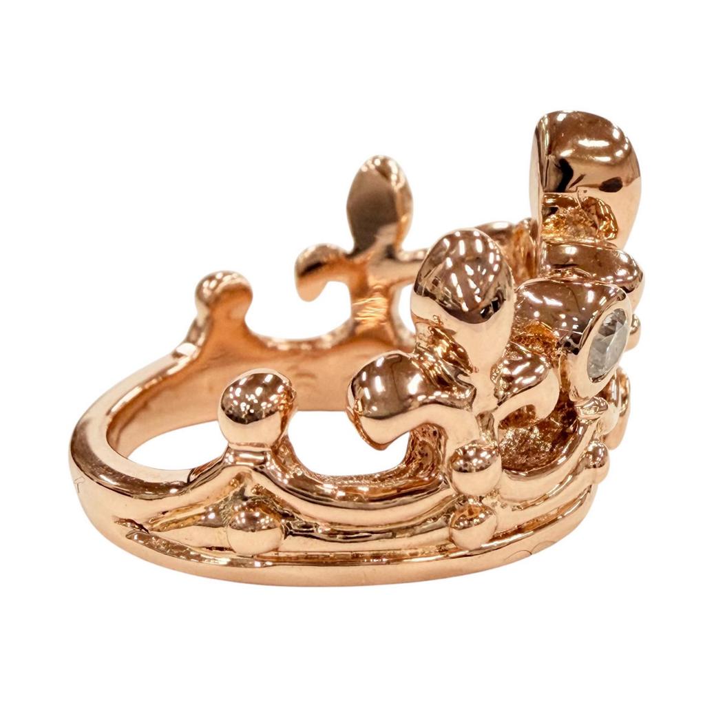 Excellent Royal Order Ring ring Tiara Ring Pink gold 18K Women GR55-D-PG Used