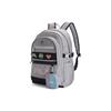 Fila Einfacher Mode-Stoffrucksack Damenrucksack Schwarz Löwenzahn-Lila Orientalisch-Weiß F13W419161F
