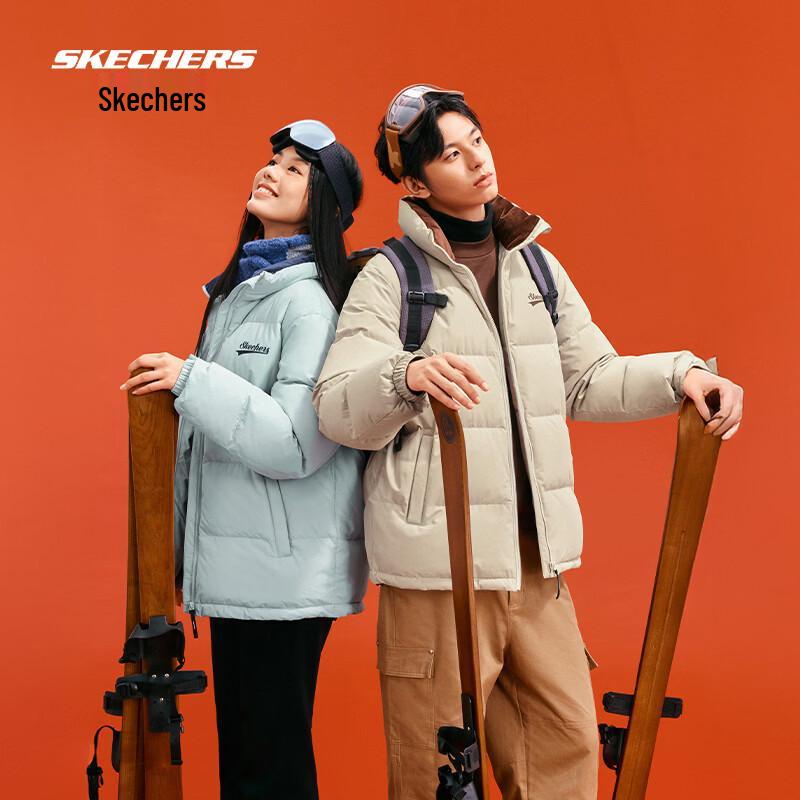 Skechers Unisex Short Puffer Down Jacket L324U103