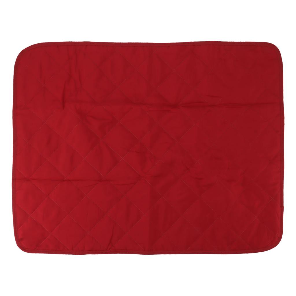 Schaumstoff Sitzkissen Saugfähig Rutschfest Kissen Haustierkissen Weinrot 56x73cm für Zuhause Kantine