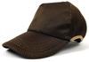 Plain Round Mesh Cap Brown Large Size [Big Watch] CPMG-12R Men's
