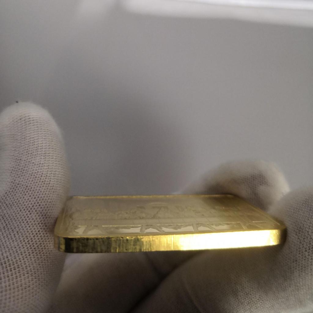 Commemorative Coins Bullion Crucifixion Last Supper Coins Travel Nuggets