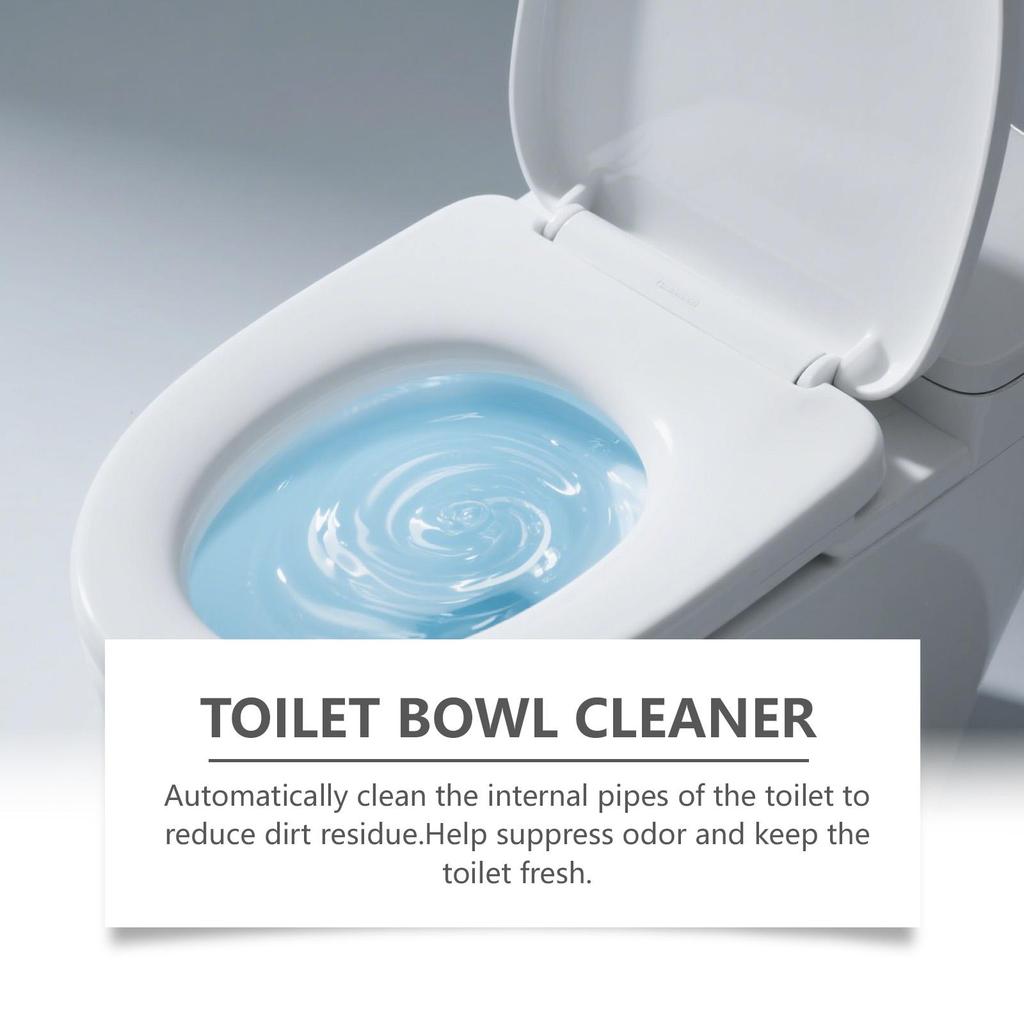 Toilet Bowl Cleaner Strongly Remove Scale and Urine Stains Eliminate Odors Reduce Bacterial Growth Gentle Toilet Cleaning Powder