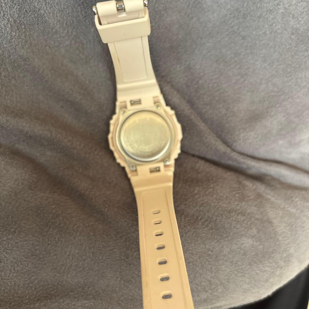 Used CASIO Watch BABY-G Domestic Genuine Product BGD-565U-4JF Pink Beige