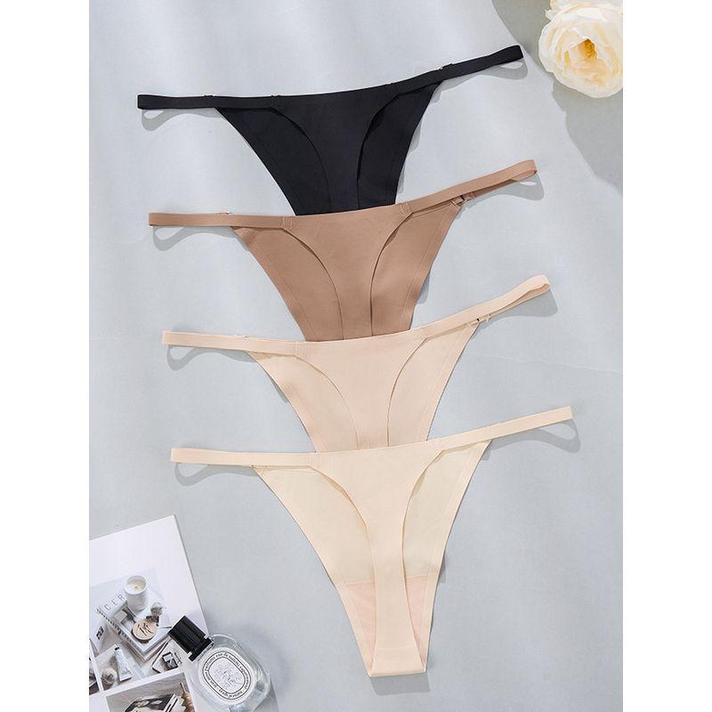 826 Color Discount Fashion Sports T-Shaped Panties Female Low Waist Sexy Antibacterial Cotton Crotch Female Thin Belt Seamless T-Back