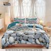 TEMU Starfish Shell Beach Ocean 3-Piece Duvet Cover Set