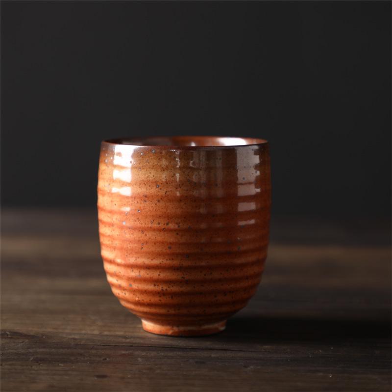 Ceramic Master Cup Creative Teacup Cup Single Cup Tea Bowl Retro Kiln Change Teacup Coarse Pottery Tea Cup
