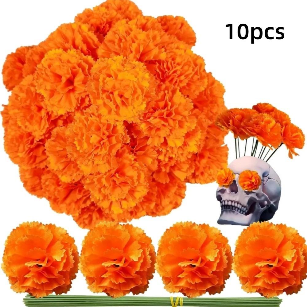 Portable Marigold Artificial Flowers