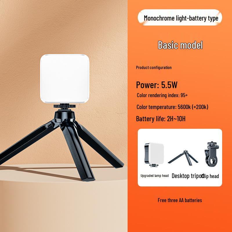 Přenosné LED selfie přisvětlení pro telefon a fotoaparát