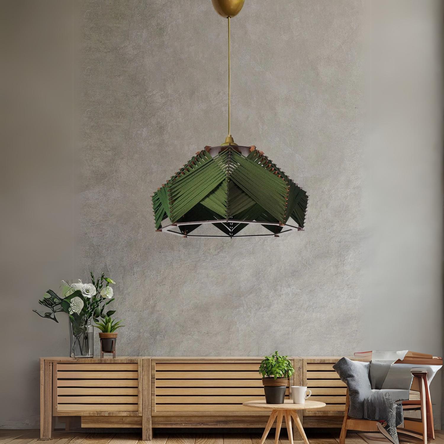 

Chaos Handmade Sarkıt Avize Haki Yeşil 60 cm зелений