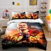 "Erling Haaland Bedding Set" Bedding Set (1 Duvet Cover, 2 Pillowcases, Duvet Not Included)