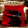 Anime H-Hellsing-g Throw Thick Comfort Flannel Quilt, Multi-scene Use Indoor Outdoor Daily Nap