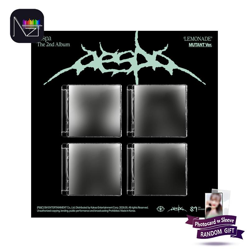 [ПРЕДЗАКАЗ] aespa – Второй альбом LEMONADE (МУТАНТ Вер.) Random 1pcs