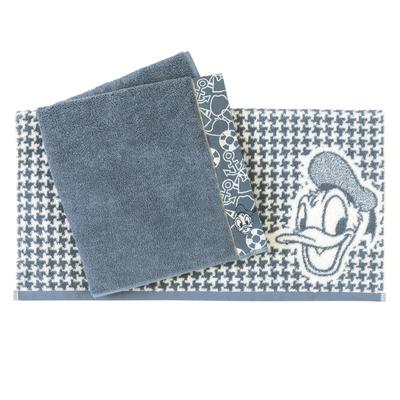 Towel Laboratory Bath Towel Donald Duck Set of 2 Fluffy Water Absorption Cotton Low Shedding Gift Japan Technology [Disney Characters] #023 High-speed