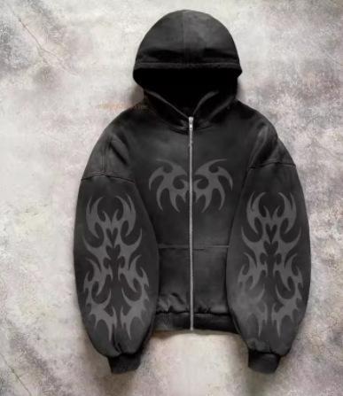 Foreign trade new camouflage 3D print hooded jacket, sweatshirt, loose unisex pullover, street trend