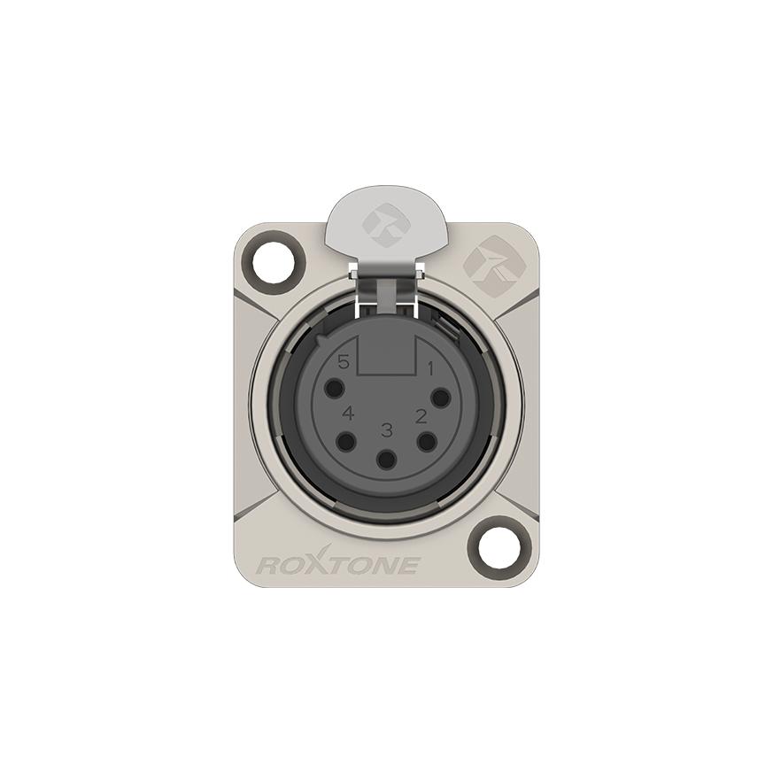 Gniazdo Tablicowe Panelowe Roxtone Xlr Rx5Fd-Nt