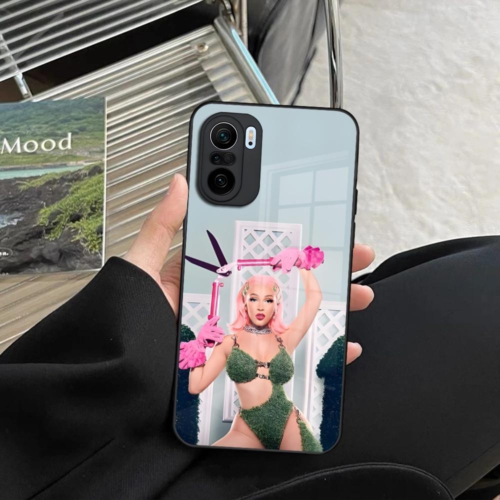 Doja Cat Phone Case for Xiaomi Redmi Note 14 13 12 11 Ultra Pro Lite 5G toughened glass Cover