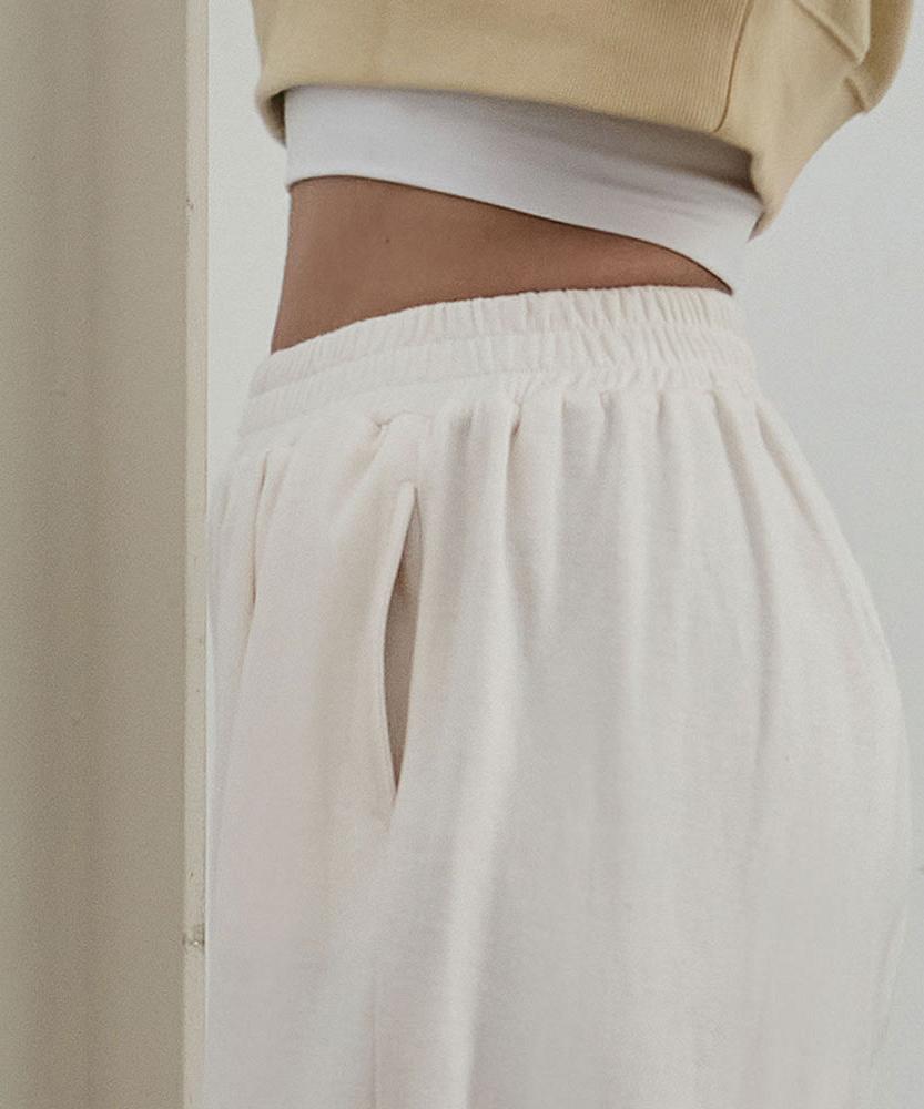 Debiweeo Long Wide Training Pants Devi-B0072-Cream