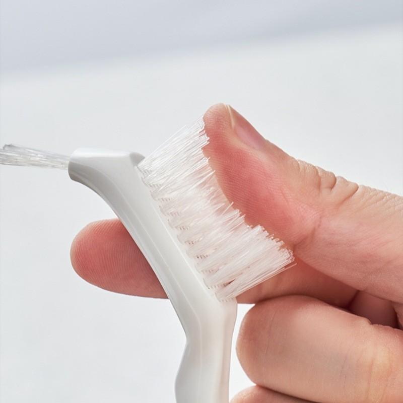 Compact Gap Brush For Food Processor Blades And Pitcher Cleaning Accessories