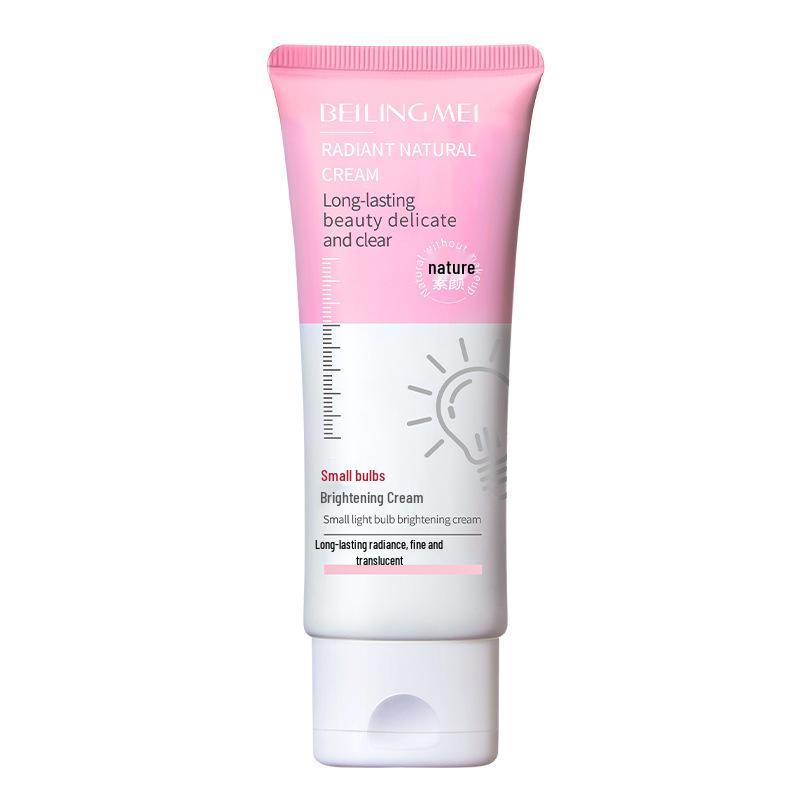 Small Light Bulb Bare Skin Cream for Students - Long-Lasting, Smudge-Proof, Natural-Look, Nourishing, Concealing, Brightening.
