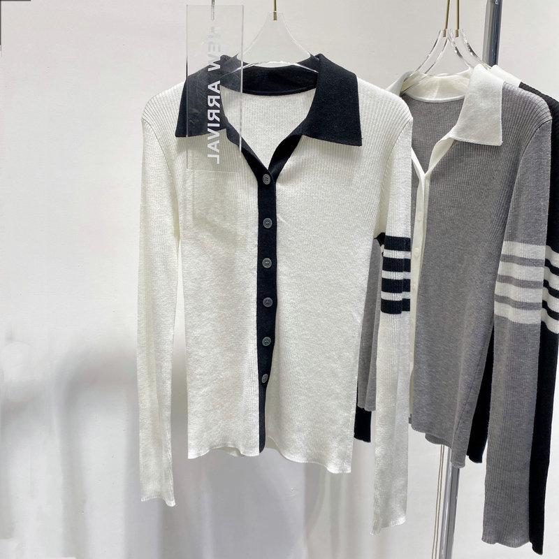 

THOM BRASSY 5986 Свитер вязаный в стиле колор-блок In Stock