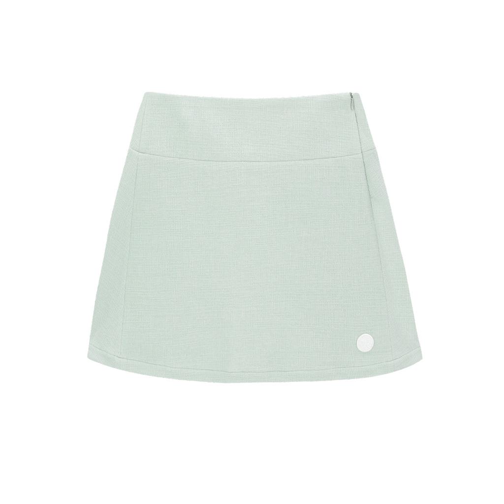 Rick Back Pleated Skirt (Mint)_L3B1-Sk01C