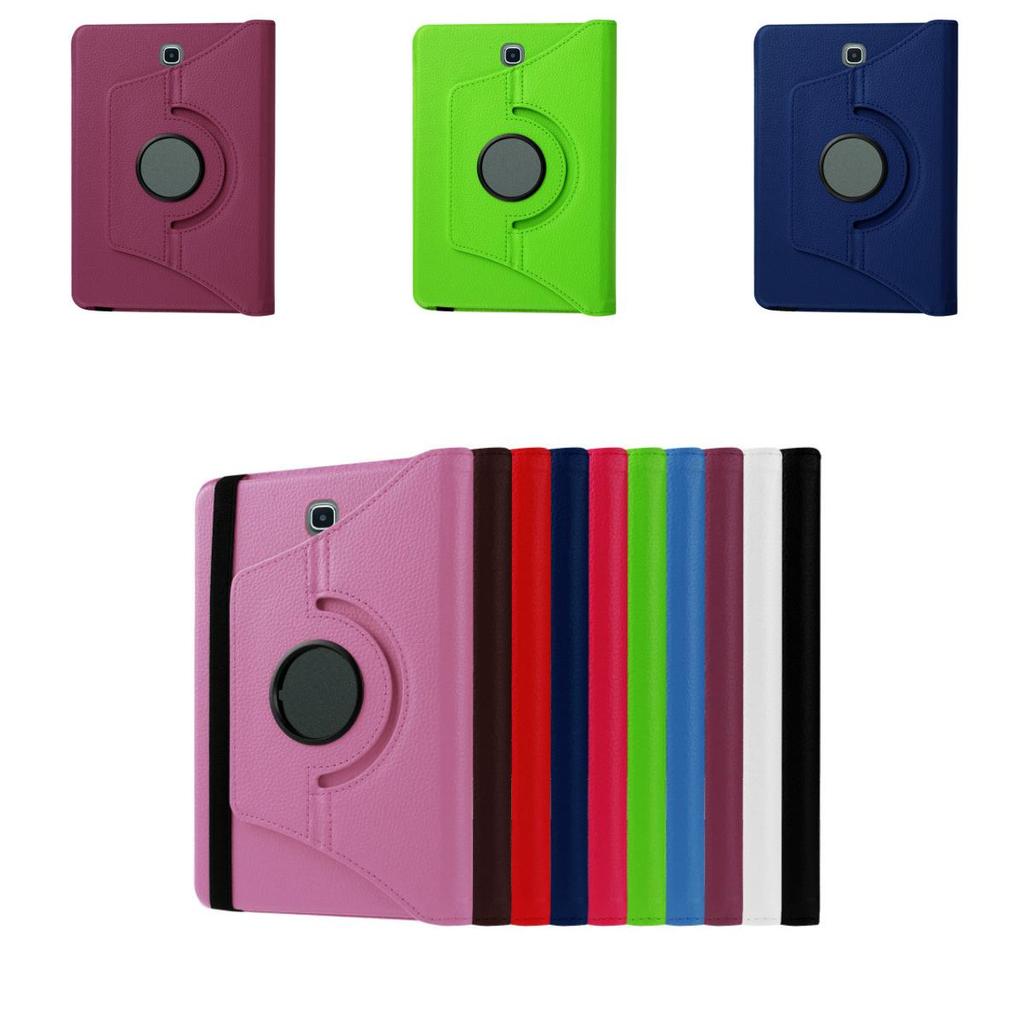 Versatile Rotating Stand Case Cover For Samsung Galaxy Tab A 7.0 8.0 9.7 10.1 T580 With Anti-dirt And Anti-fingerprint Features