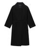 Nick&Nicole Wool Raglan Balmacaan Long Coat_Black