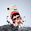 For iPhone Air Case Cute Kid Pattern Printing Straight Edge TPU Phone Back Cover