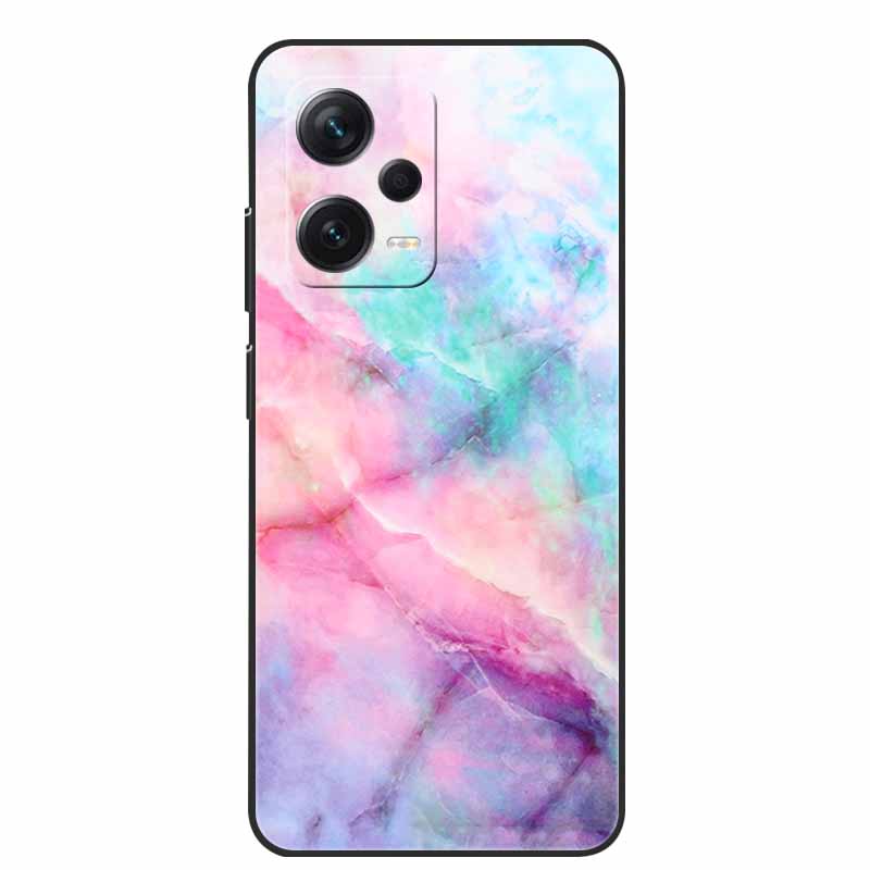 Weiche Hülle für Xiaomi Redmi Note 12 Pro 5G Case Schwarz TPU Silikon Hüllen für Redmi Note 12 Turbo 5G / Note12 Pro Plus Pro+ Wolf