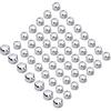 Chrome 55pcs Crown Engine Bolt Caps Kit for Harley Touring Electra Glides Road Glides Road Kings 1999-2016 & Softail 1999-2017