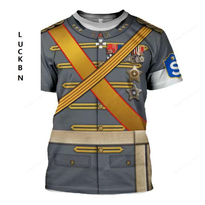 Kids T Shirts Casual Short Sleeved 3d Printed T-shirt Boy Be A Soldier Tops Fashionable Element Clothing