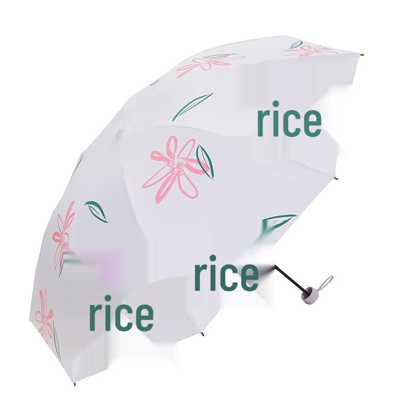 Paradise Portable Folding Sun/Rain Umbrella