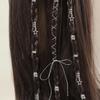 36-Piece Star Dreadlock Hair Rings - European & American Hot-Selling Style