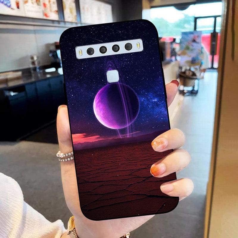 For TCL 10L Case T770H T770B Back Cover For TCL 10 Lite Case Coque Shockproof Soft TPU Silicone Phone Case 10 L 10Lite Fundas