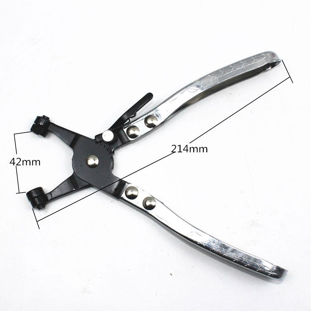 Car Water Pipe Hose Clip Pliers Clamp Swivel Drive Jaw Locking Tool Removal Installation Of Type Flat-Band Hose Clamps