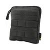 Fiker Tactical Zipper Closure Utility Pouch (Black)