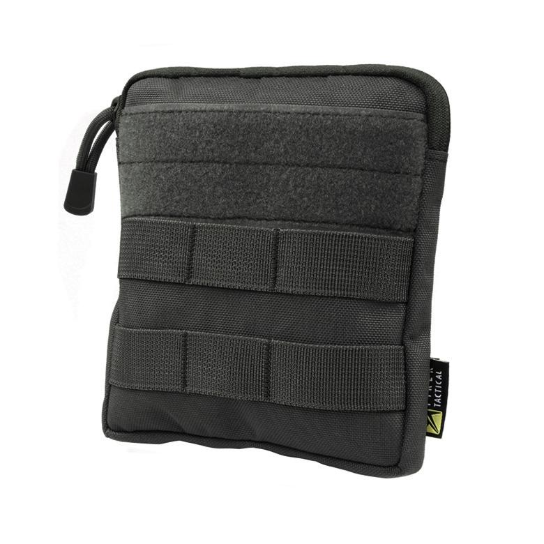 Fiker Tactical Zipper Closure Utility Pouch (Black)