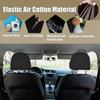 2 Pcs Headrest Covers for Cars Seat Universal Washable, Car Interior Seat Accessories Stuff Protector Dirt-Proof Wear-resistant Soft Fit for Most