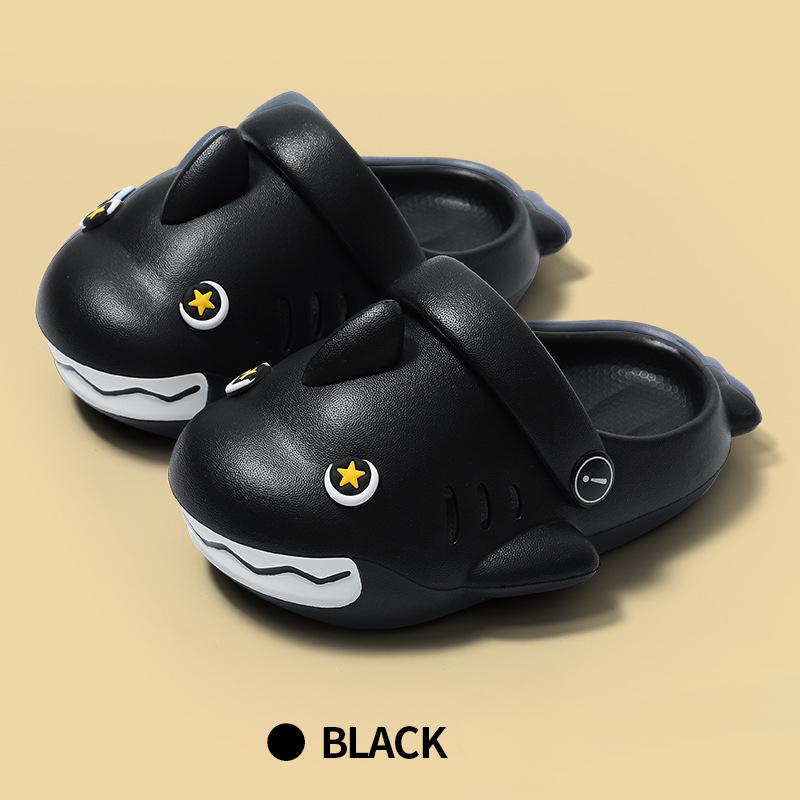 

Shark Children Slippers New Summer Beach Sandals Boy Shoes Indoor Soft Cartoon Cute Waterproof Sports Boy Slippers Shoes 24
