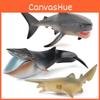 Childrens Marine Animal Pvc Model Set With Realistic Sharks And Whales For Educational Play