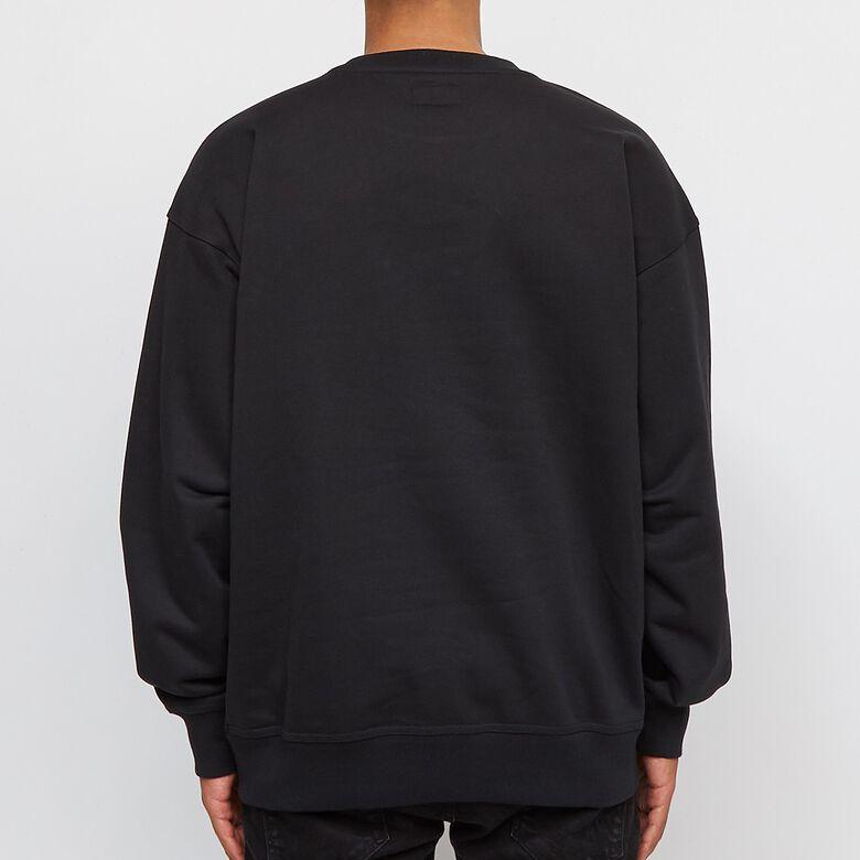 Converse Sweatshirts Unisex Black Crew Neck Moderate Regular 10023777-A03