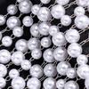 Long fringe Pearl headdress Hair chain Fashion personality Stage Show Hair accessories Ladies Sexy retro exaggerated jewelry acc