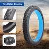 FengCan 26x4.0 Tire, 26x4.0 Electric Bicycle Tire, Compatible with 26-inch Fat Bikes and Mountain Bikes, 4.0-inch Section Width (BQ028)