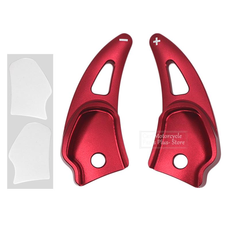 CNC Billet Aluminum Steering Wheel Shift Paddle Extension For Dodge Challenger Charger Chrysler 300 Jeep SRT Sport Gear Shift Accessory