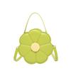 Summer bag 2025 new small fresh literary chain flower foreign shoulder candy color crossbody small round bag girl