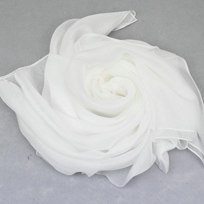 Elegancki Szalik z Jedwabiu Morwowego: Wszechstronny, Lekki, Rozmiar Plus, Akcesorium Czterosezonowe dla Kobiet