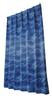 Univer Blackout Drape 100cm Wide X 200cm Set of 2 Curtains, Dolphin, Blue, Long,