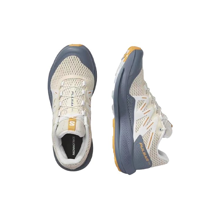 SALOMON Pulsar Trail W Outdoor Sports Breathable Lightweight Low-Top Trail Running Shoes Women Sneaker Light-Pink 472106